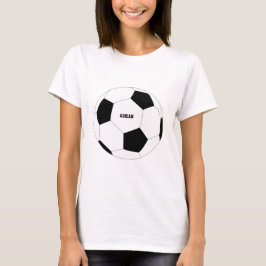 Voetbal Football op maat T-shirt