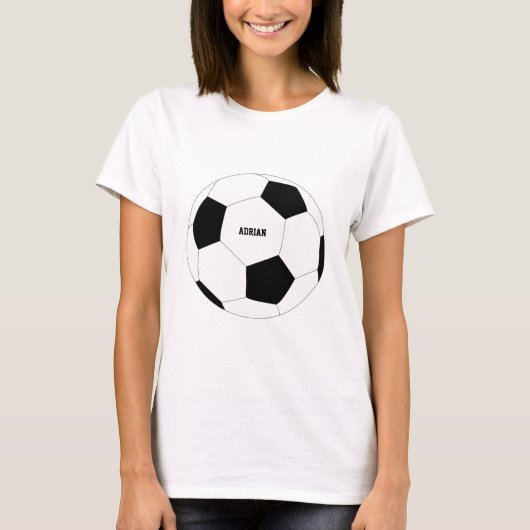 Voetbal Football op maat T-shirt (Voorkant)