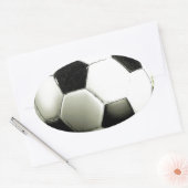 Voetbal - Football Ovale Sticker (Envelop)