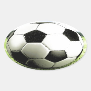 Voetbal - Football Ovale Sticker