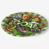 Voetbal - Football Paper Bord (Gekanteld)