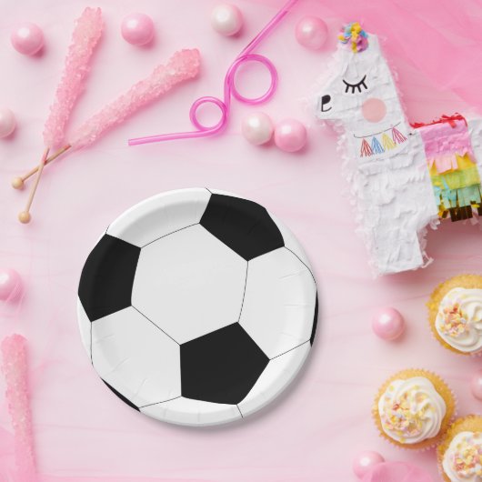 Voetbal Football Papieren Bordje (Feest)