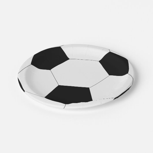 Voetbal Football Papieren Bordje (Gekanteld)