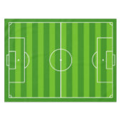Voetbal/Football Pitch Table Cloth Tafelkleed (Voorkant (Horizontaal))