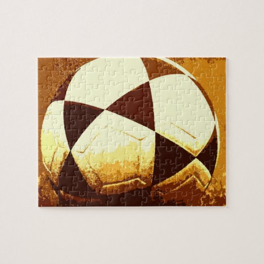 Voetbal - Football Populaire Wereld Sport Kunst Legpuzzel (Horizontaal)