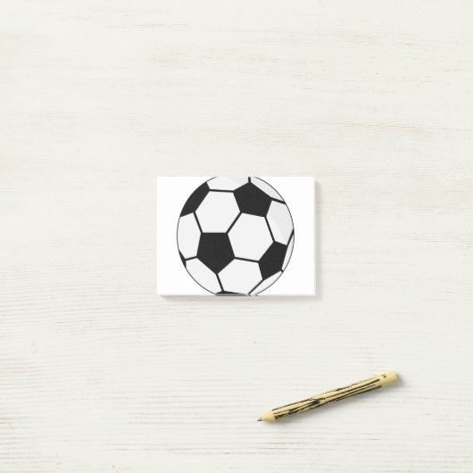 Voetbal Football Post-it® Notes (Op bureau)