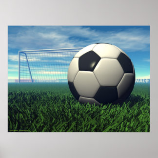 Voetbal (football) poster