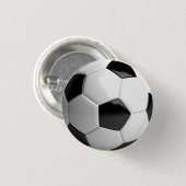 Voetbal Football Ronde Button 3,2 Cm (Voorkant /achterkant)