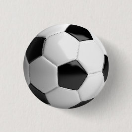 Voetbal Football Ronde Button 3,2 Cm