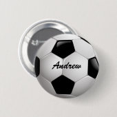 Voetbal  Football Ronde Button 5,7 Cm (Voorkant /achterkant)