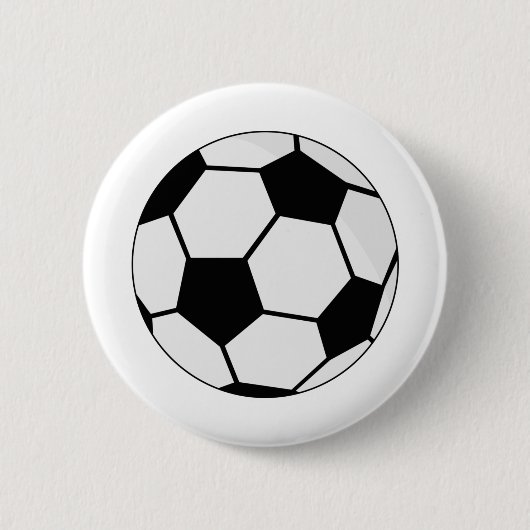 Voetbal Football Ronde Button 5,7 Cm (Voorkant)