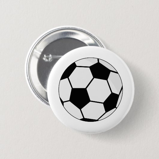 Voetbal Football Ronde Button 5,7 Cm (Voorkant /achterkant)