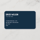 Voetbal Football Scheidsrechter Visitekaartje (Achterkant)