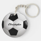 Voetbal  Football Sleutelhanger (Achterkant)