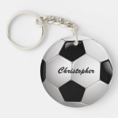 Voetbal  Football Sleutelhanger (Voorkant)