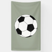 Voetbal (Football) Spandoek (Verticaal)