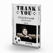 Voetbal Football Sport Coach Fotoblokken (Rechts)