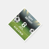 Voetbal Football Sport Kids Verjaardag Servet (Hoek)