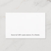 Voetbal | Football-sportcoach Visitekaartje (Achterkant)