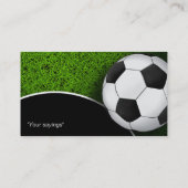 Voetbal | Football-sportcoach Visitekaartje (Achterkant)