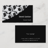 Voetbal | Football-sportcoach Visitekaartje (Voorkant / Achterkant)