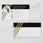 Voetbal | Football-sportcoach Visitekaartje (Voorkant / Achterkant)