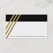 Voetbal | Football-sportcoach Visitekaartje (Achterkant)