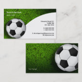 Voetbal | Football-sportcoach Visitekaartje (Voorkant / Achterkant)
