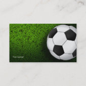 Voetbal | Football-sportcoach Visitekaartje (Achterkant)