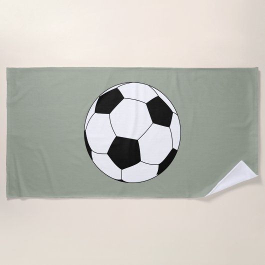 Voetbal (Football) Strandlaken (Voorkant)