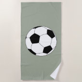 Voetbal (Football) Strandlaken (Voorkant)