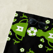 Voetbal Football Strandlaken (In situ)