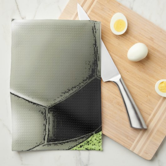 Voetbal - Football Theedoek (Quarter Fold)