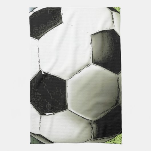 Voetbal - Football Theedoek (Verticaal)