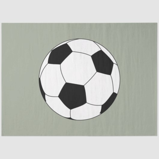 Voetbal (Football) Tissuepapier (Voorkant)