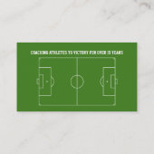 Voetbal Football Visitekaartje (Achterkant)