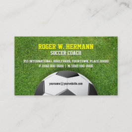 Voetbal Football Visitekaartje