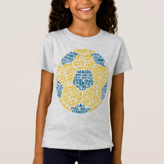 Voetbal Football Word Art Wordle T-shirt