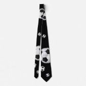 Voetbal (football) | Zwart Stropdas (Achterkant)