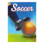 Voetbal Foto Afdruk (Voorkant)