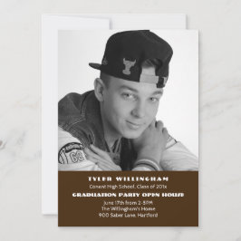 Voetbal Foto Afstudeerfeest Aankondiging