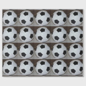 voetbal Foto Cadeaupapier (Vlak)