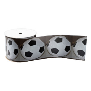 voetbal Foto Grosgrain Lint