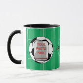  voetbal foto mok (Links)