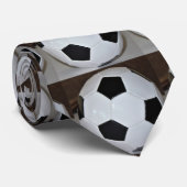 Voetbal Foto Stropdas (Opgerold)