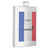 Voetbal Frankrijk, aanpasbaar Flacon (Rechts)