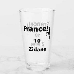 Voetbal Frankrijk, aanpasbaar Glas