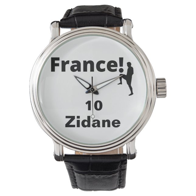 Voetbal Frankrijk, aanpasbaar Horloge (Voorkant)