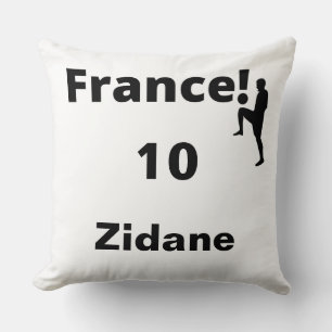 Voetbal Frankrijk, aanpasbaar Kussen