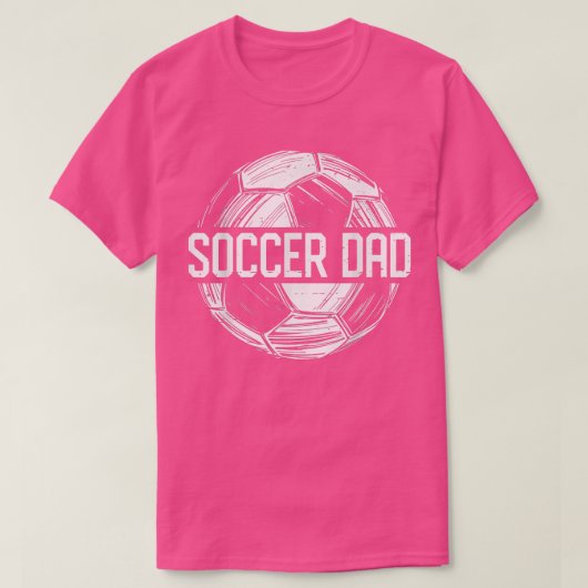 Voetbal Funny Soccer Lover Papa Papa vaders da T-shirt (Design voorkant)